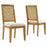 Natural Natural Heathered Weave Light Beige