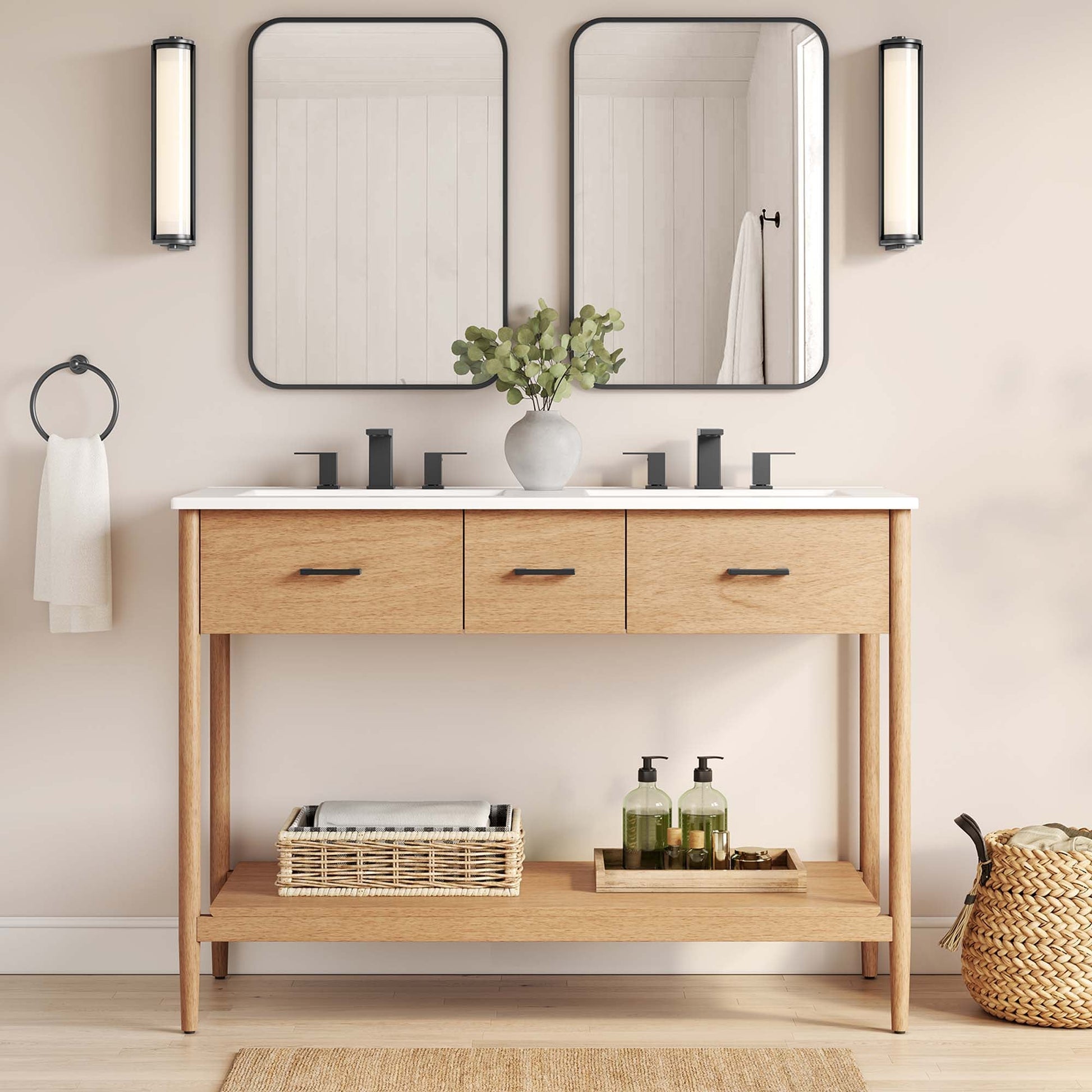 Zaire Bathroom Vanity Basin Included