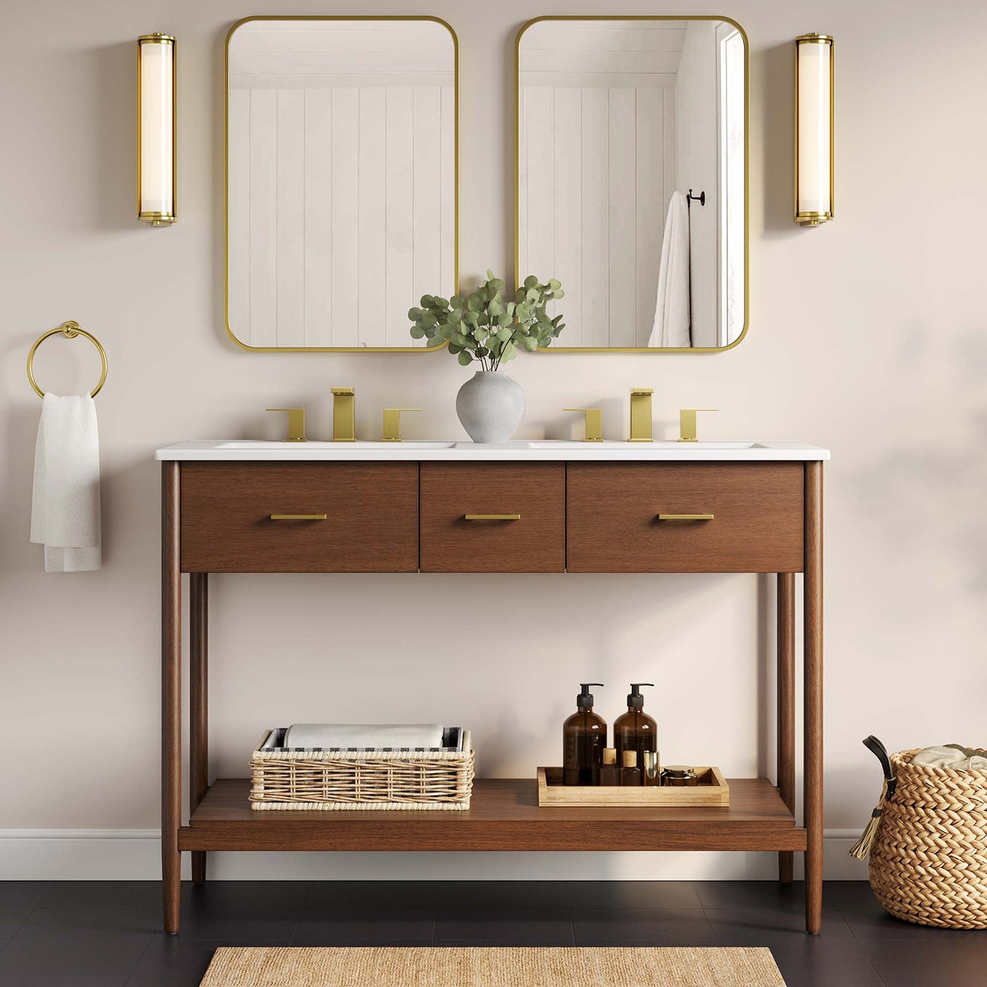 Zaire Bathroom Vanity Basin Included