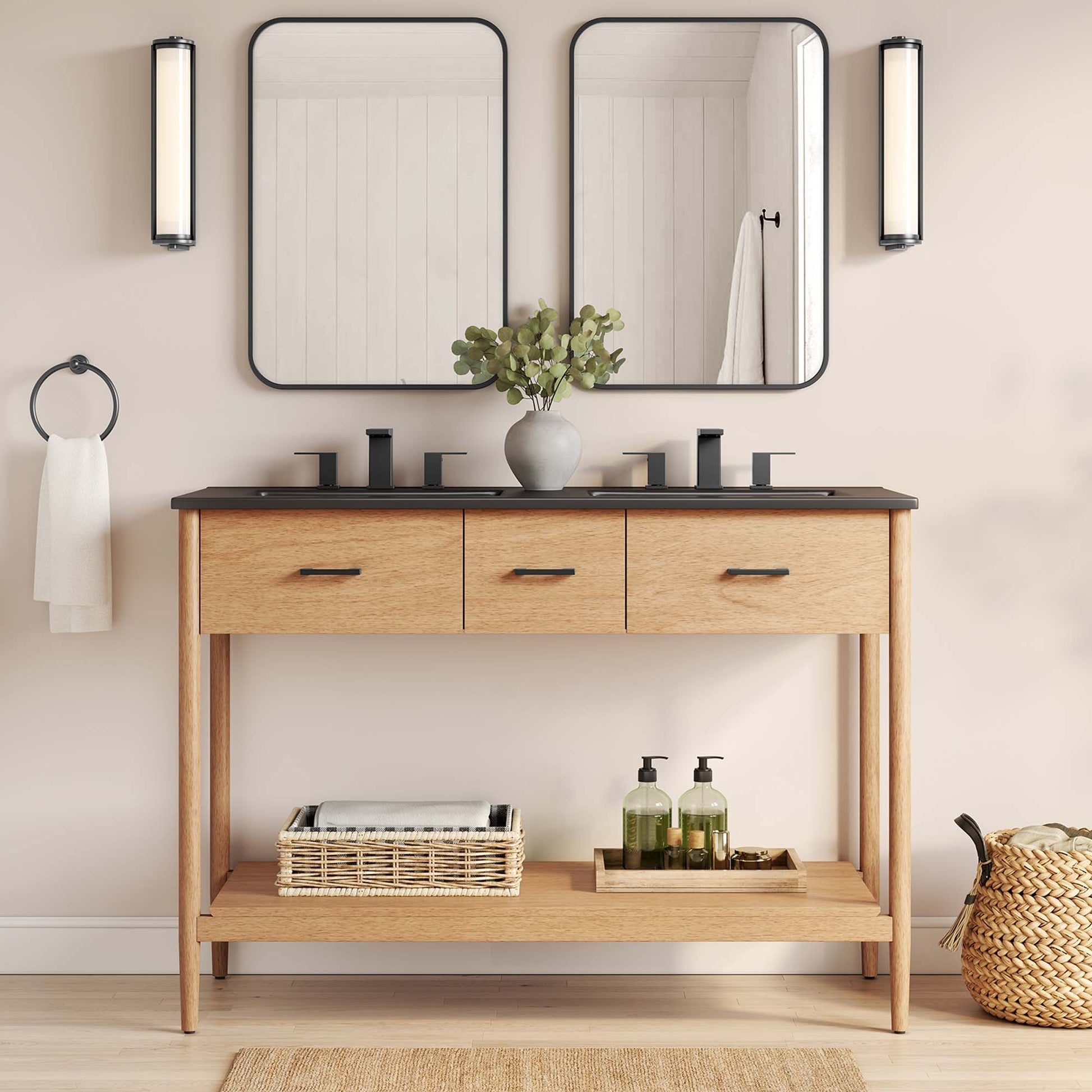Zaire Bathroom Vanity Basin Included