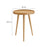 Chiro Round Wood Side Table