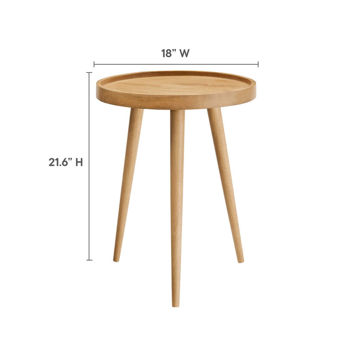 Chiro Round Wood Side Table