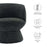 Vesta  Chenille Fabric Upholstered Swivel Chair