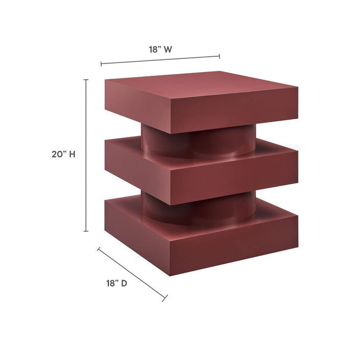 Perpetuate Totem End Table