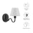Wave Squiggle Arm Wall Sconce