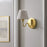 Wave Squiggle Arm Wall Sconce