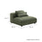 Solace  Modular Corduroy Upholstered Armless Chair