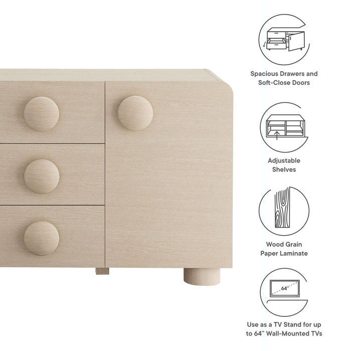 Sonnet  57"  Sideboard Storage Cabinet