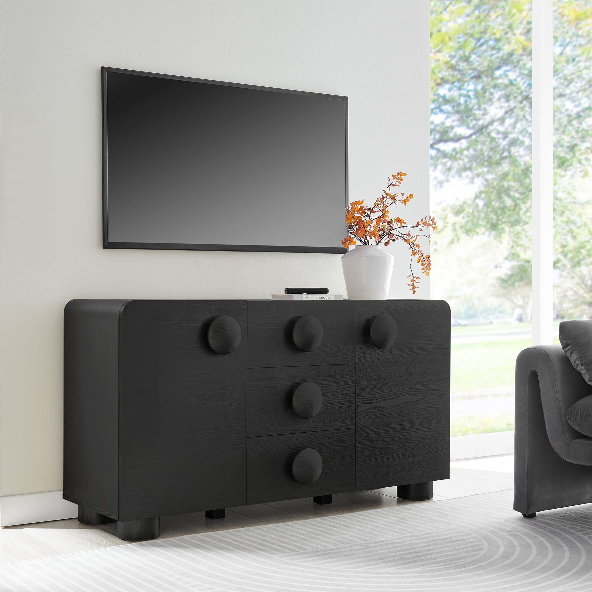 Sonnet  57"  Sideboard Storage Cabinet