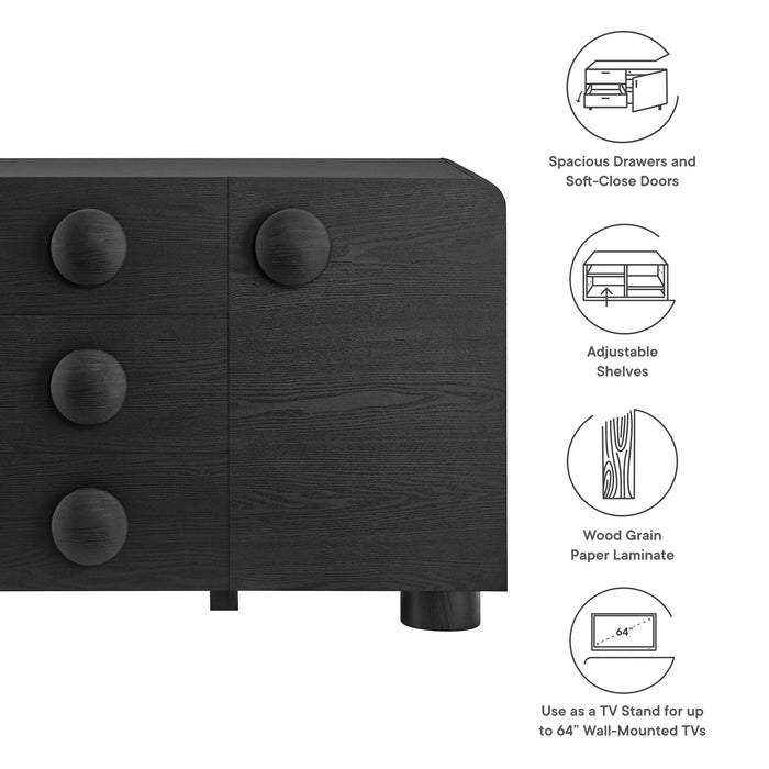 Sonnet  57"  Sideboard Storage Cabinet