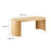 Aspect Oval Wood Coffee Table