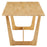 Solara 71" Rectangle Wood Dining Table