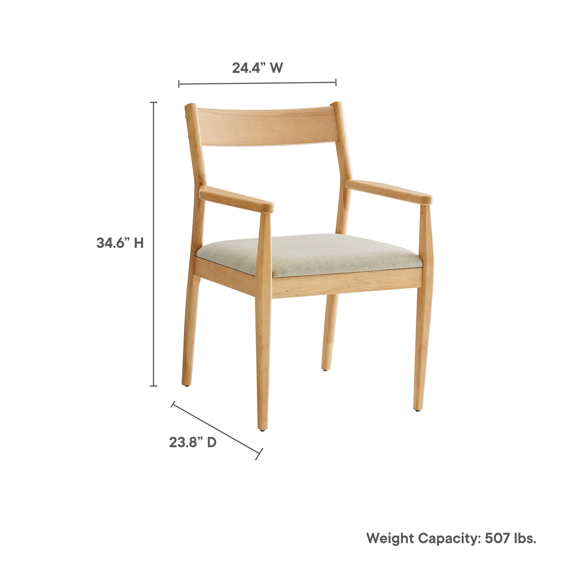 Solara 7-Piece Wood Dining Set
