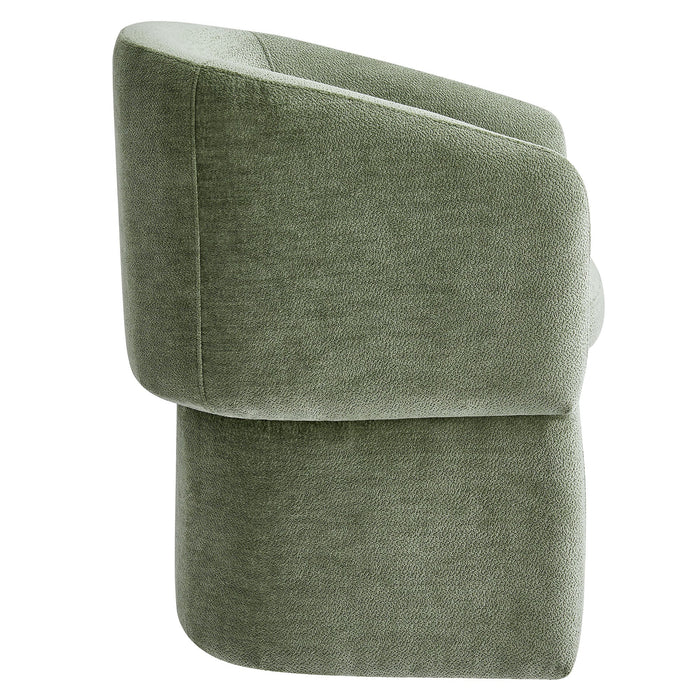 Verity  Chenille  Dining Armchair