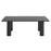 Nautica Outdoor Patio 87" Rectangular Aluminum Dining Table