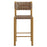 Parkland Outdoor Patio Rattan and Aluminum Counter Stools Set of 2