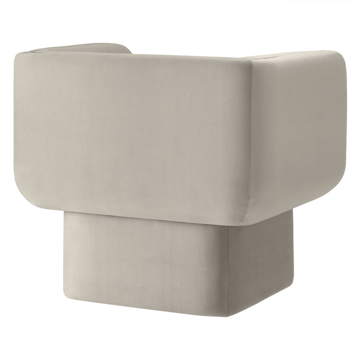 Tate Performance Velvet Accent Chair