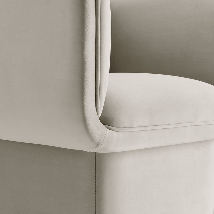 Tate Performance Velvet Accent Chair