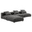 Solace 4-Piece Modular Upholstered Fabric Sectional Sofa