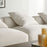 Solace 4-Piece Modular Upholstered Fabric Sectional Sofa