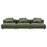 Solace 3-Piece Modular Corduroy Upholstered Sofa