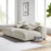 Solace 2-Piece Modular Upholstered Fabric Sofa