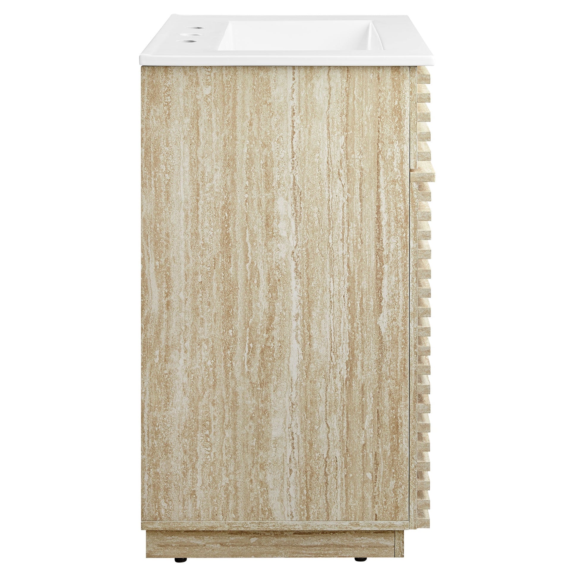 Render 18" and 24" Bathroom Vanities with White Basin Included