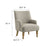 Ellington Fabric Upholstered Accent Armchair