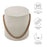 Isera Indoor - Outdoor Patio Rope Concrete Side Table Stool