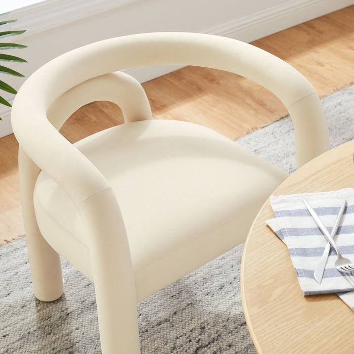 Astrid Performance Velvet Dining Chair
