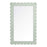 Emmeline Scalloped Rectangle Wall Mirror