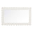 Emmeline Scalloped Rectangle Wall Mirror