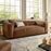 Auren Upholstered Vegan Leather Sofa