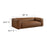 Auren Upholstered Vegan Leather Sofa