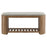 Ashby 45" Geometric Upholstered Bench