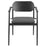 Aeris Stackable Outdoor Patio Aluminum Dining Armchair Set of 2