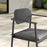 Aeris Stackable Outdoor Patio Aluminum Dining Armchair Set of 2