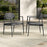 Aeris Stackable Outdoor Patio Aluminum Dining Armchair Set of 2