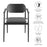 Aeris Stackable Outdoor Patio Aluminum Dining Armchair Set of 2