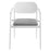 Aeris Stackable Outdoor Patio Aluminum Dining Armchair Set of 2