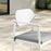 Aeris Stackable Outdoor Patio Aluminum Dining Armchair Set of 2