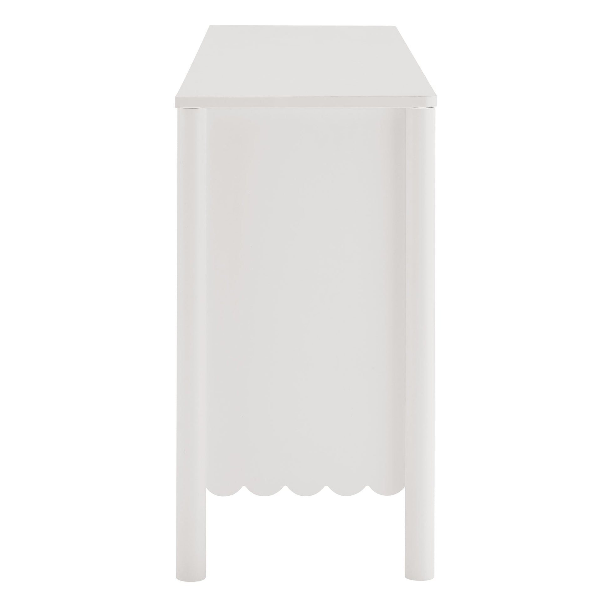 Emmeline 66" 4-Door Scalloped Sideboard Cabinet