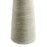 Saylor Carved Ribbed Wood Floor Lamp With Drum Shade
