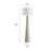 Saylor Carved Ribbed Wood Floor Lamp With Drum Shade