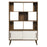 Transmit 45" Bookcase with Sliding Doors