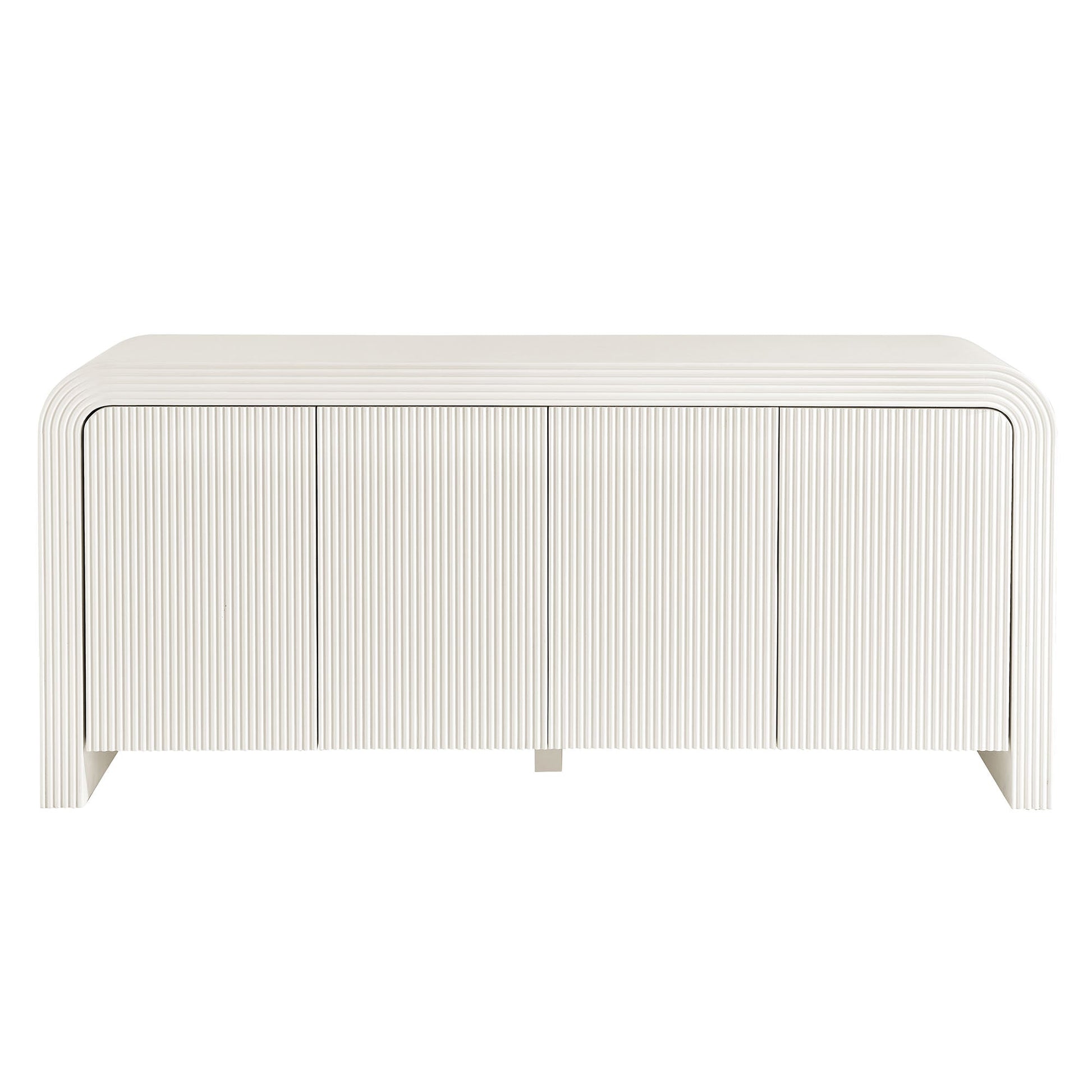 Waterflute 70" Fluted Sideboard Cabinet