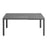 Tahoe Outdoor Patio Aluminum Extendable Dining Table