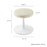 Lippa Vegan Leather Round Stool