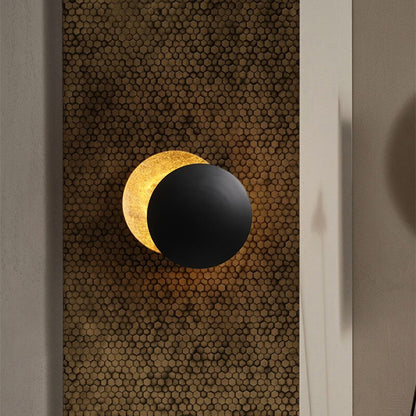 Wall Lamp  Rotating Eclipse Design