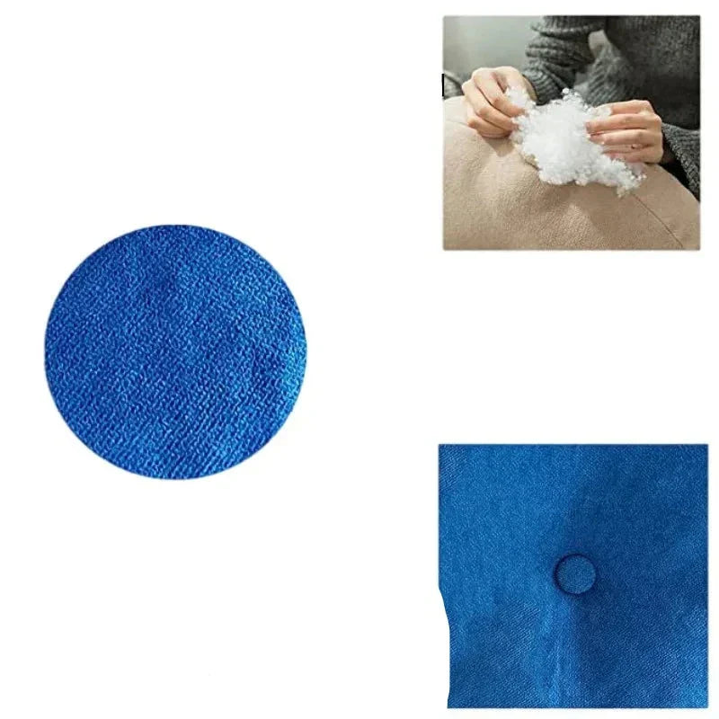 Cozy Round Meditation Cushion, Comfortable Floor Support